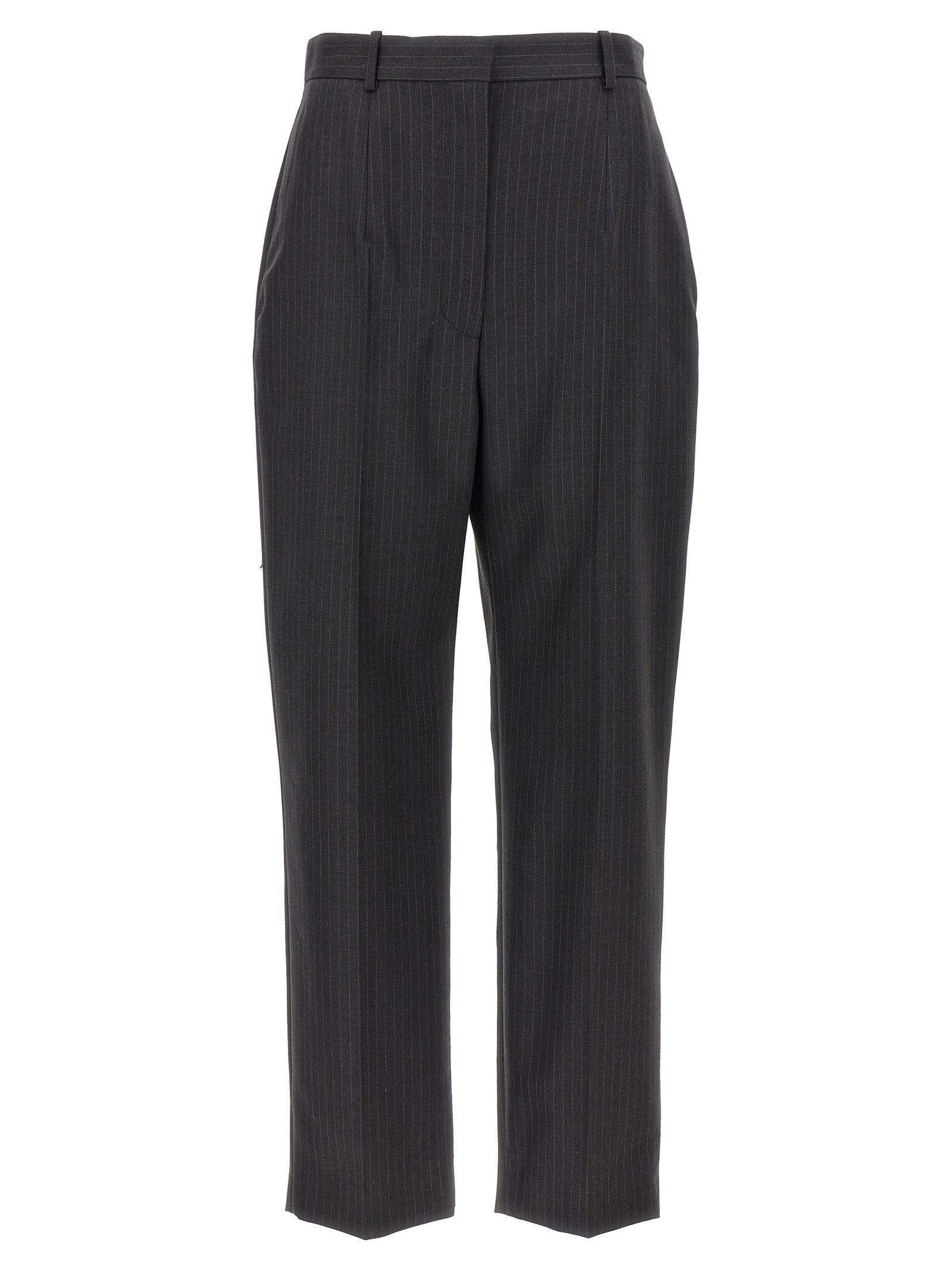 Gray Wool Dress Pants
