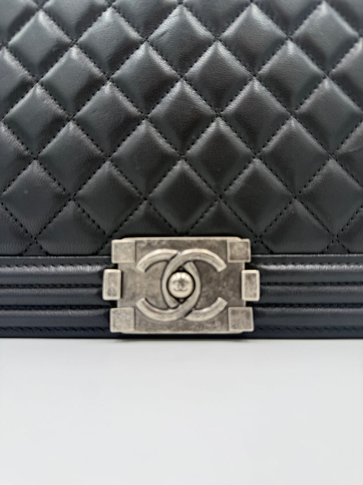 Chanel Bicolor Skinn Håndveske
