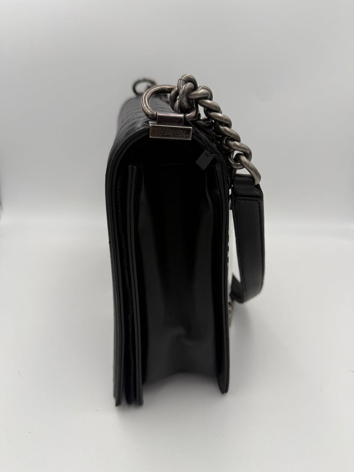 Chanel Bicolor Skinn Håndveske