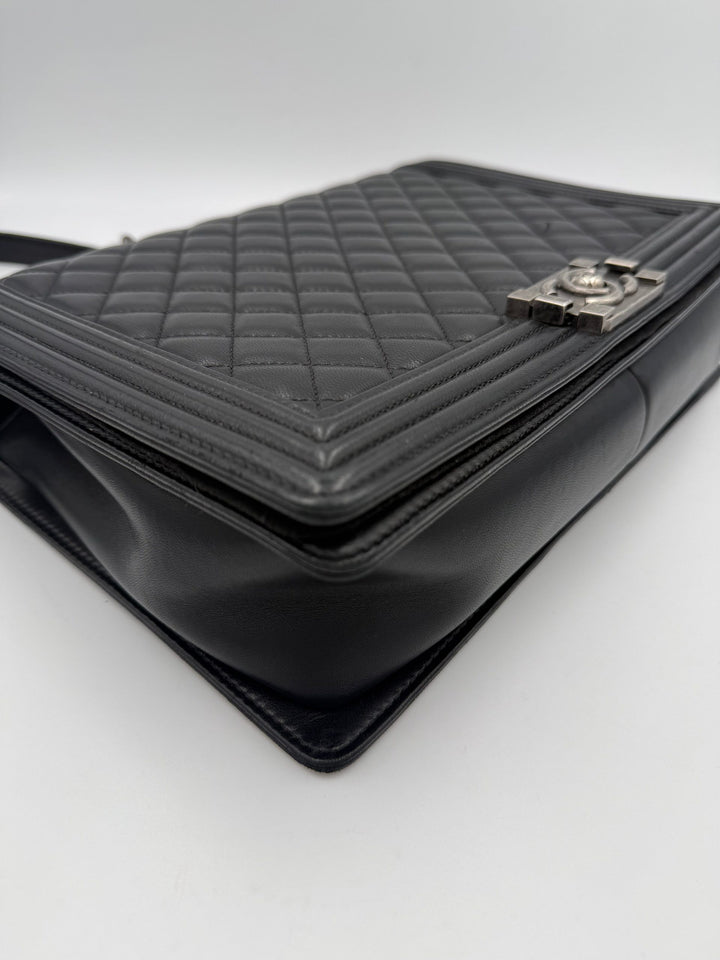 Chanel Bicolor Skinn Håndveske