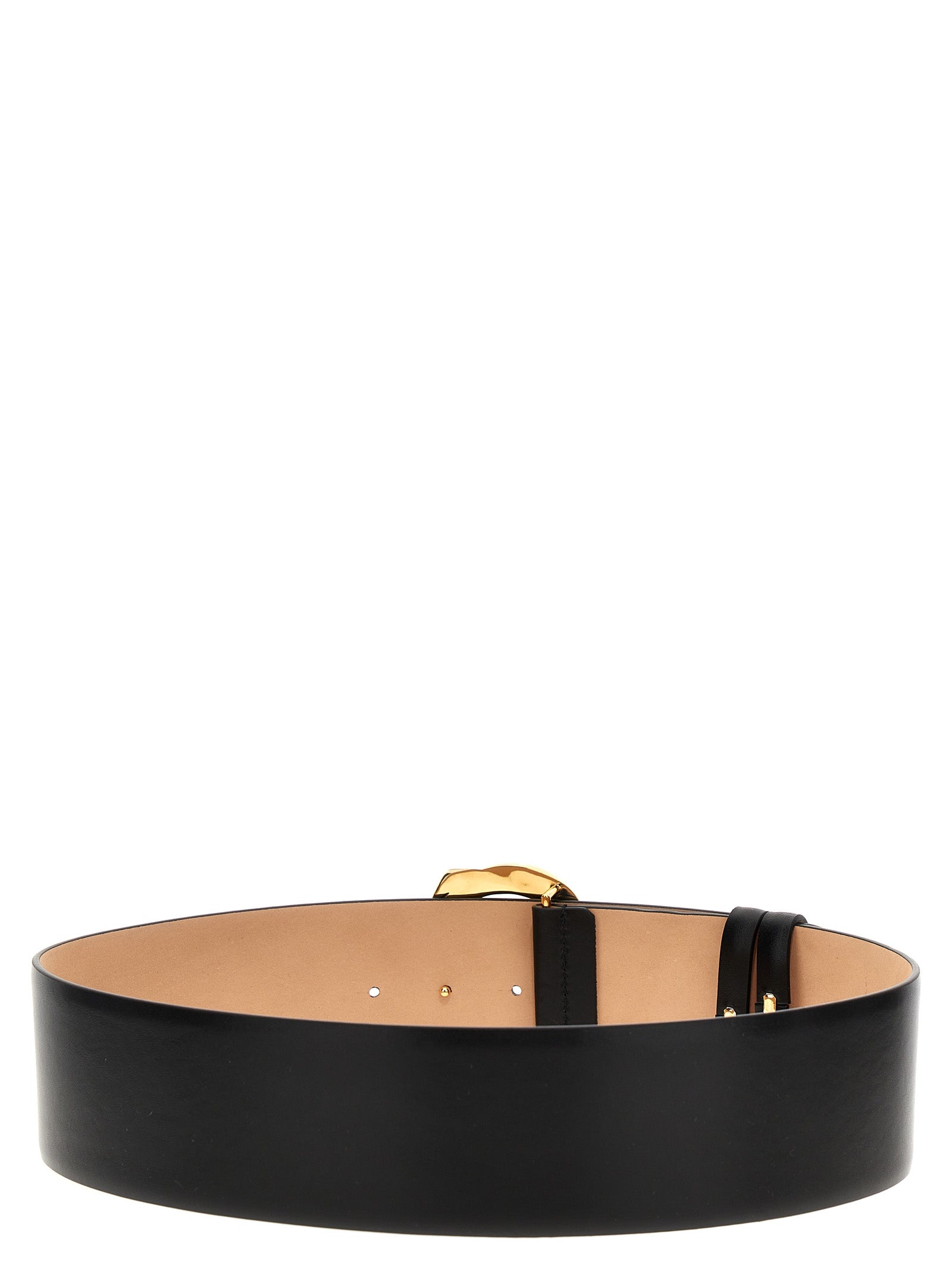 Black Cowhide Regular Belt