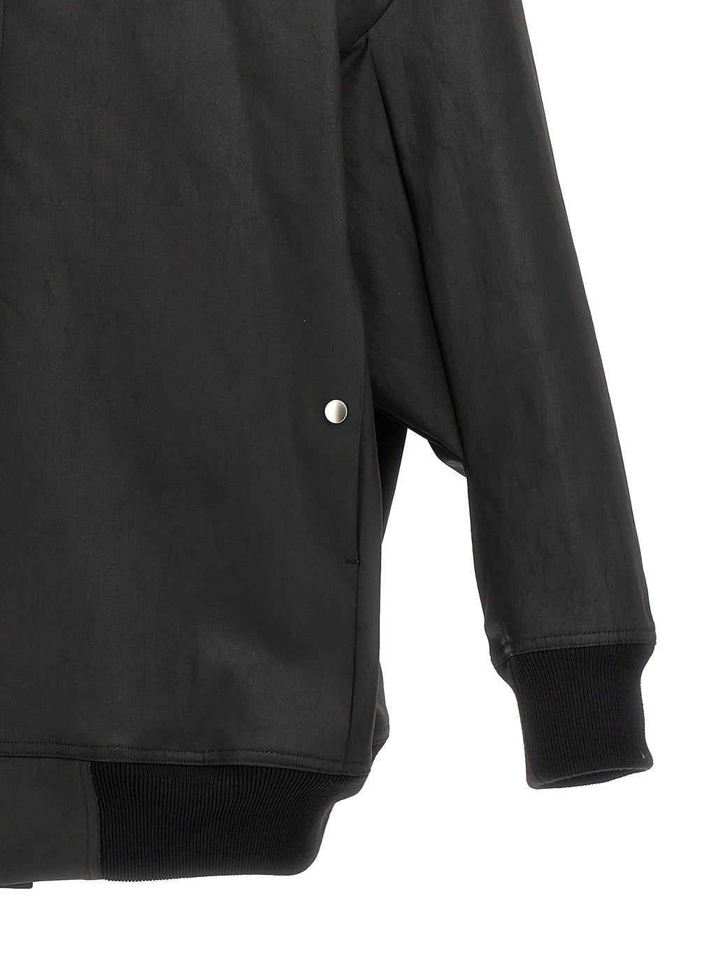 Rick Owens Black Cotton Bomber