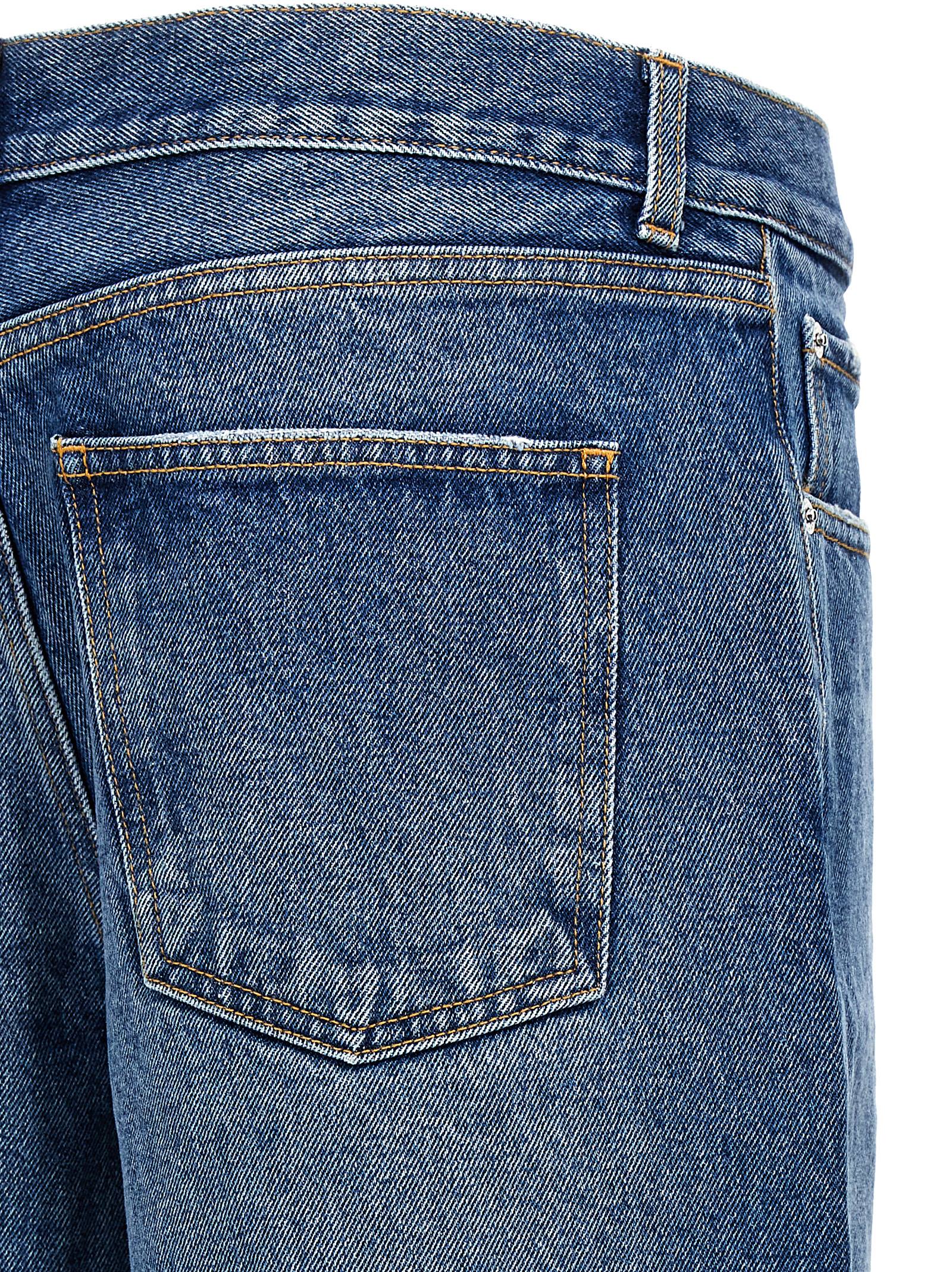 Blue Cotton Jeans Denim