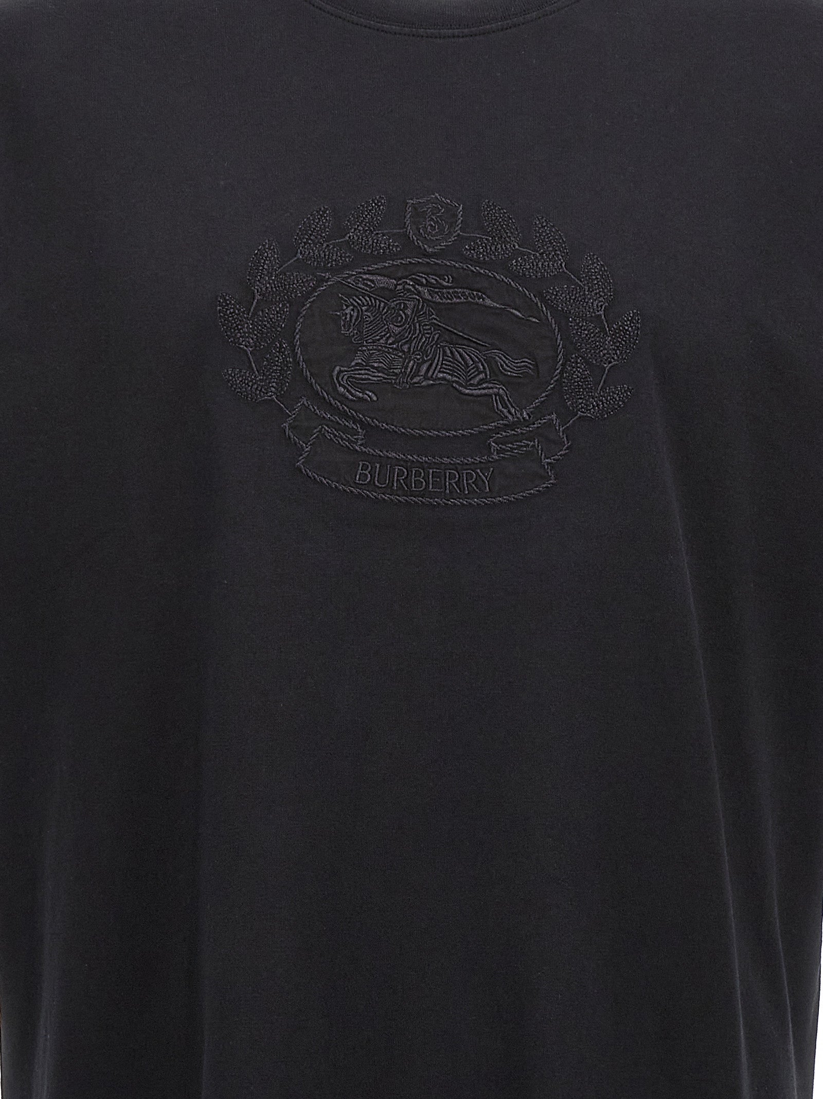 Black Cotton T-Shirt