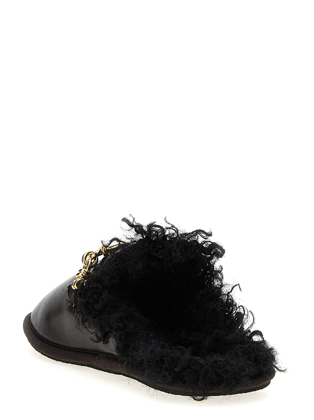 Stella McCartney brune mules i polyetylen