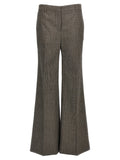 Stella McCartney Gray Wool Flared Pants
