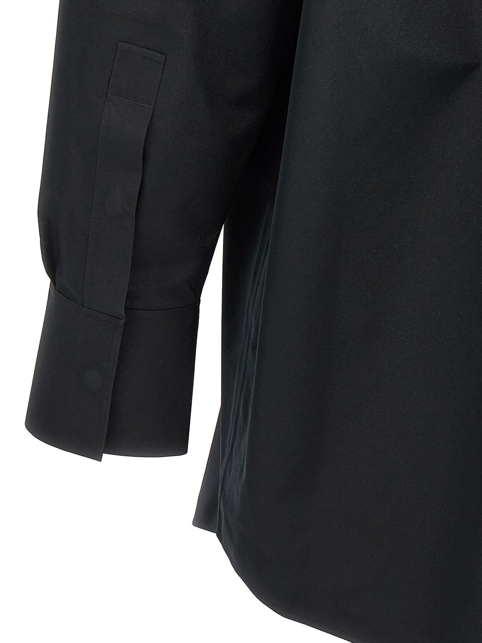 Black Polyester Blouse