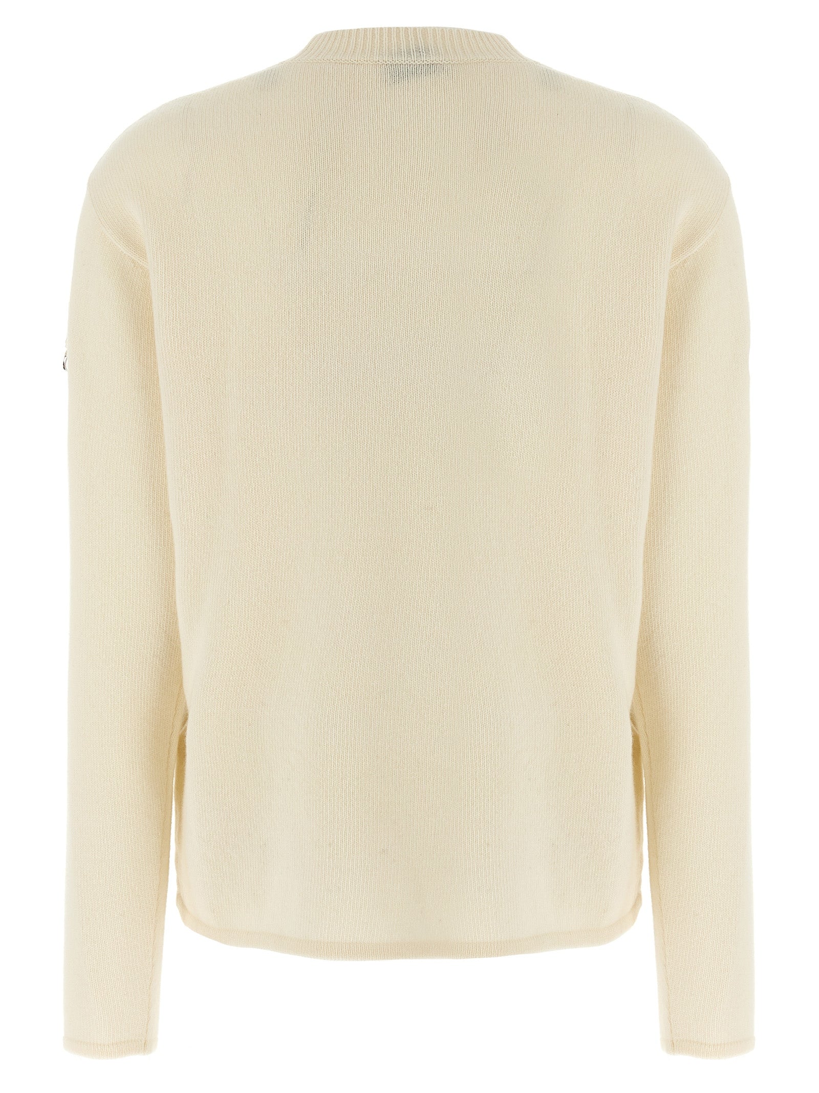 White Wool Cardigan