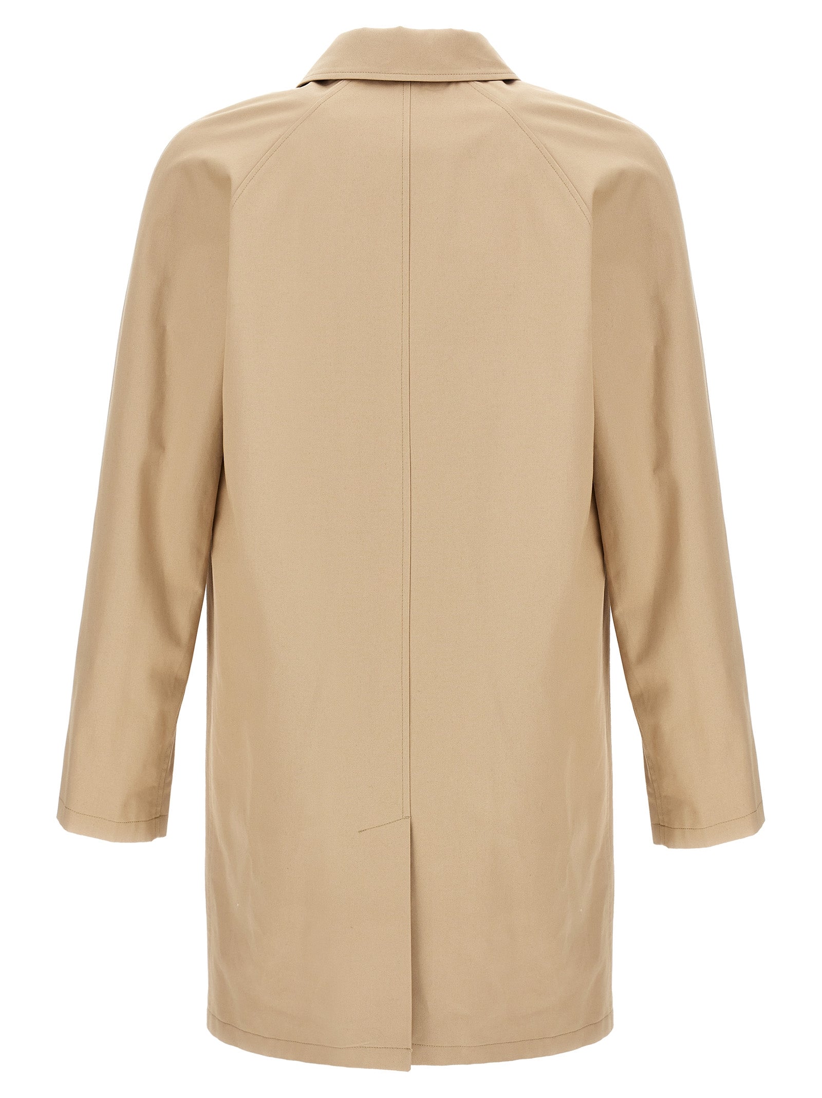 Beige Cotton Coat