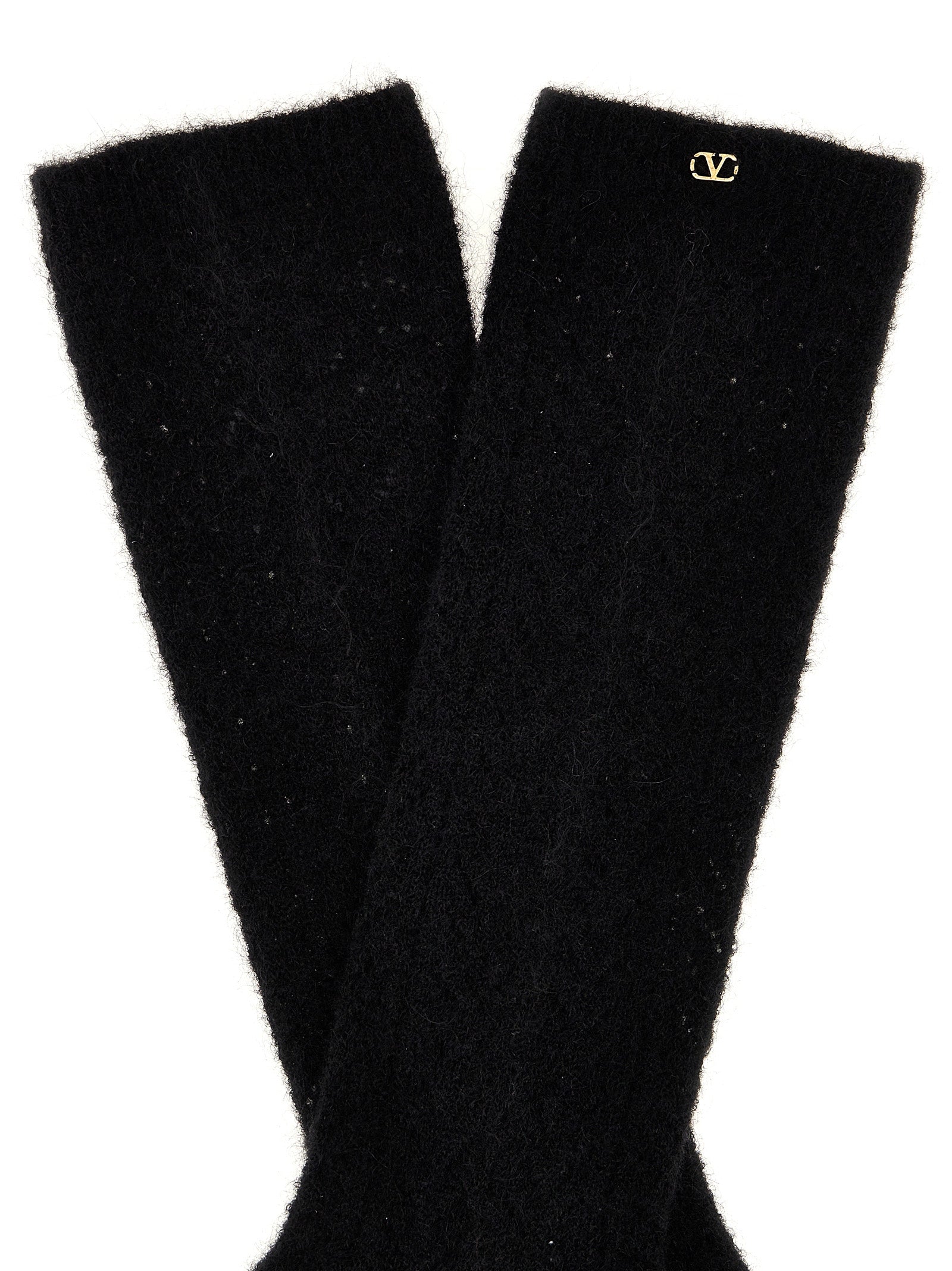 Black Wool Socks