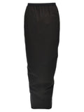 Rick Owens Black Cotton Mini Skirt