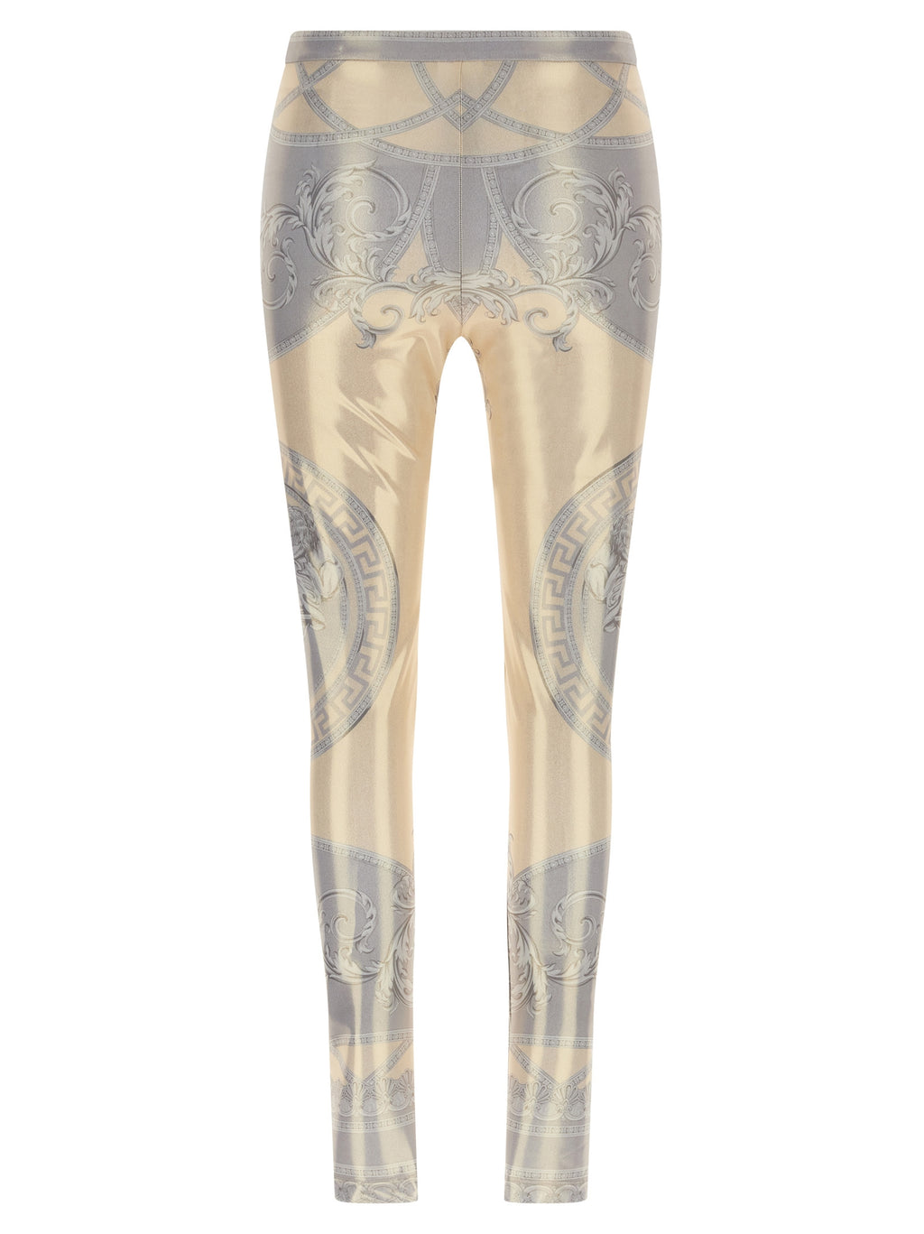 Versace Multicolor Polyester Leggings