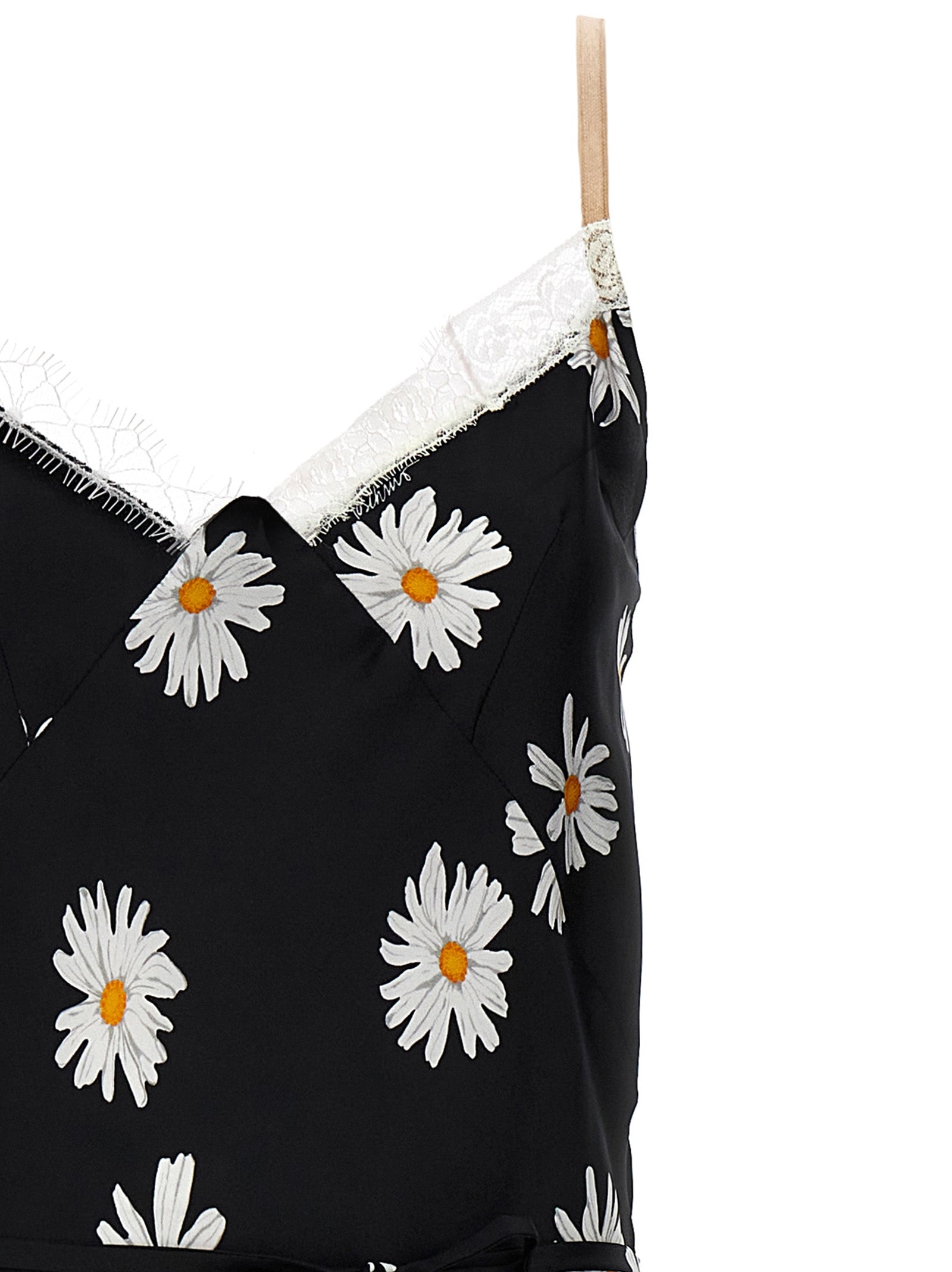 Moschino Black Silk Midi Dress