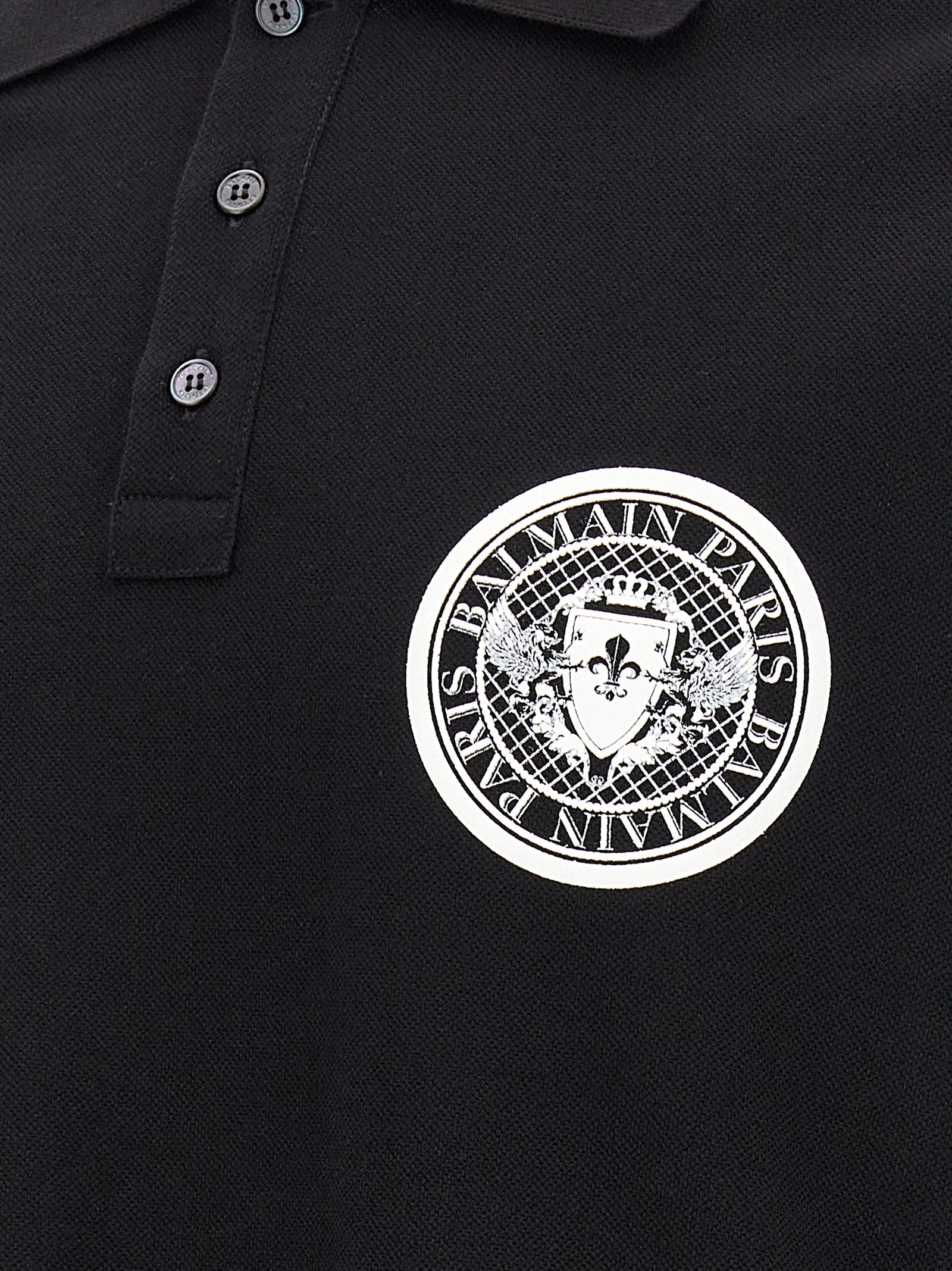 Bicolor Cotton Polo Shirt