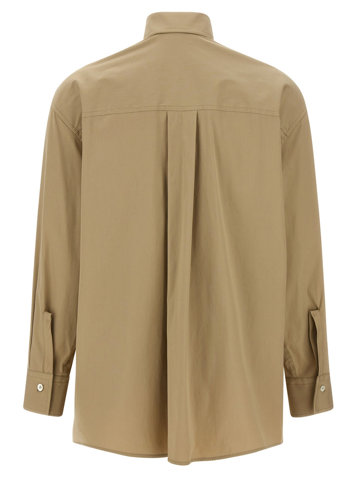 Ferragamo beige bomullsbluse
