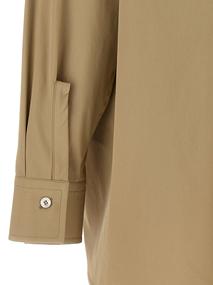 Ferragamo beige bomullsbluse