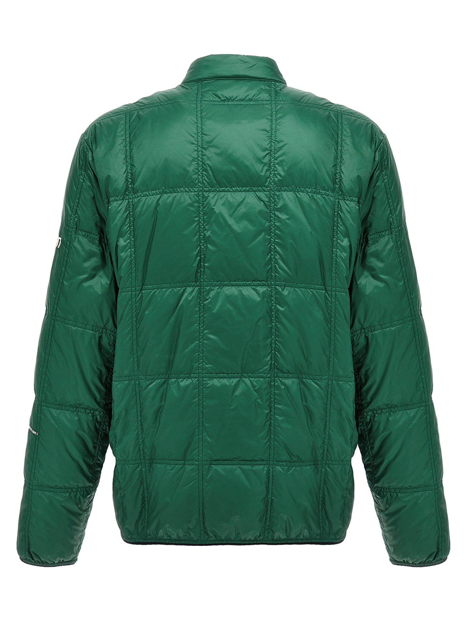 Bicolor Polyamide Full-Length Jacket