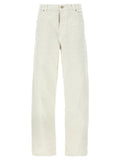 Balenciaga White Cotton Jeans Denim