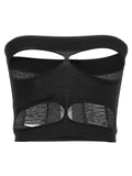 Rick Owens Black Wool Tank Tops