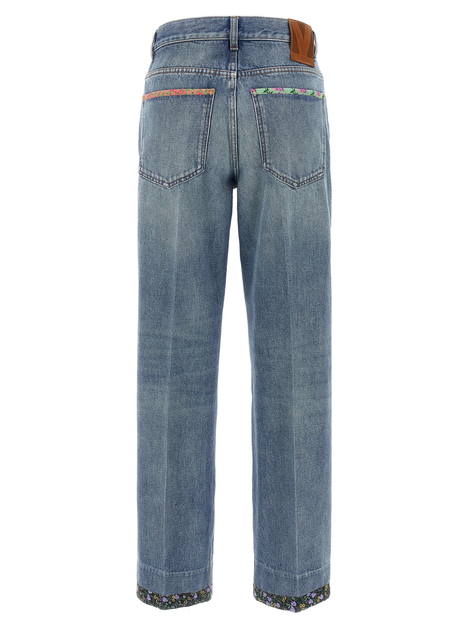Blue Cotton Jeans Denim