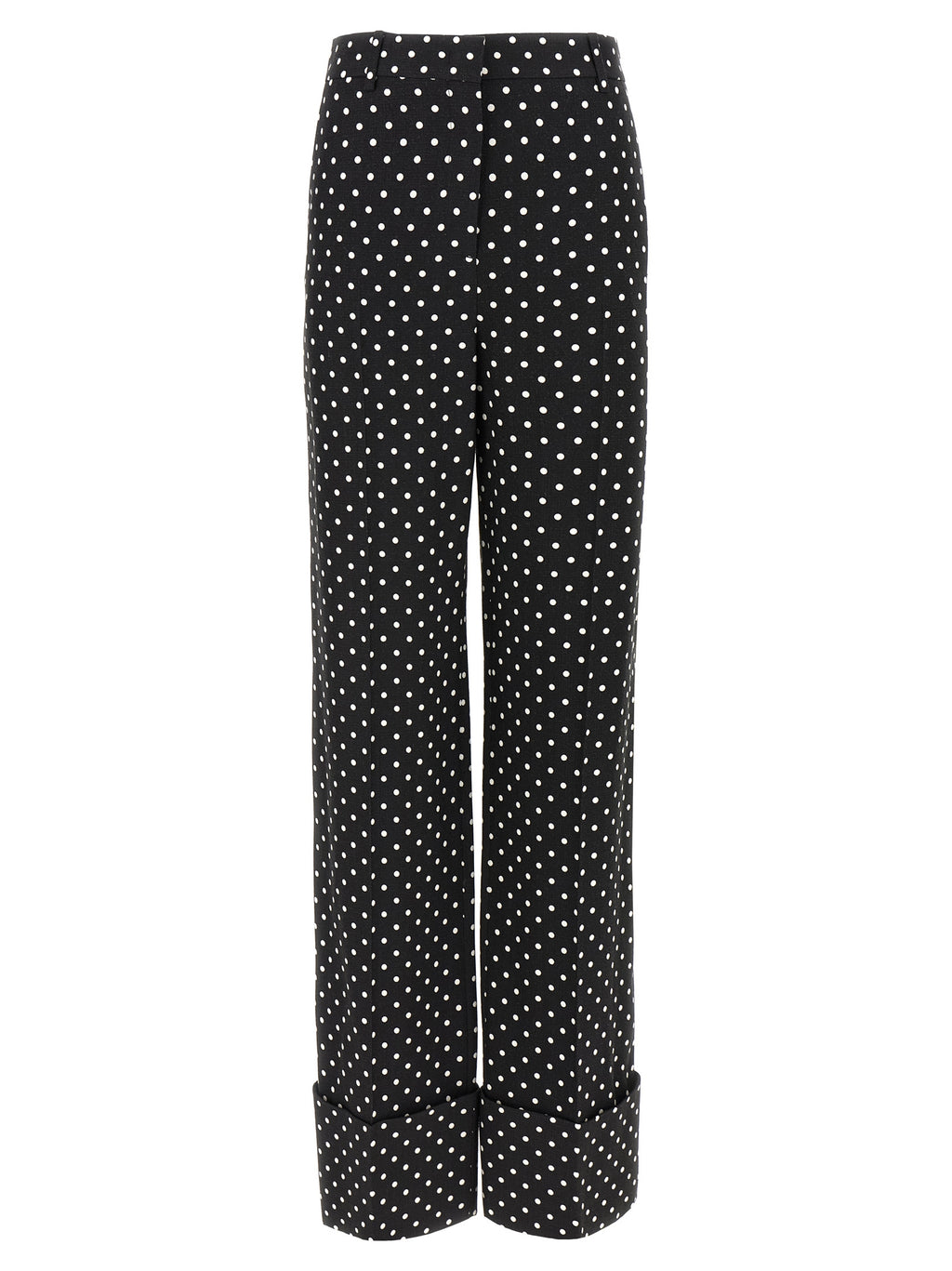 Valentino Garavani Bicolor Viscose Casual Pants