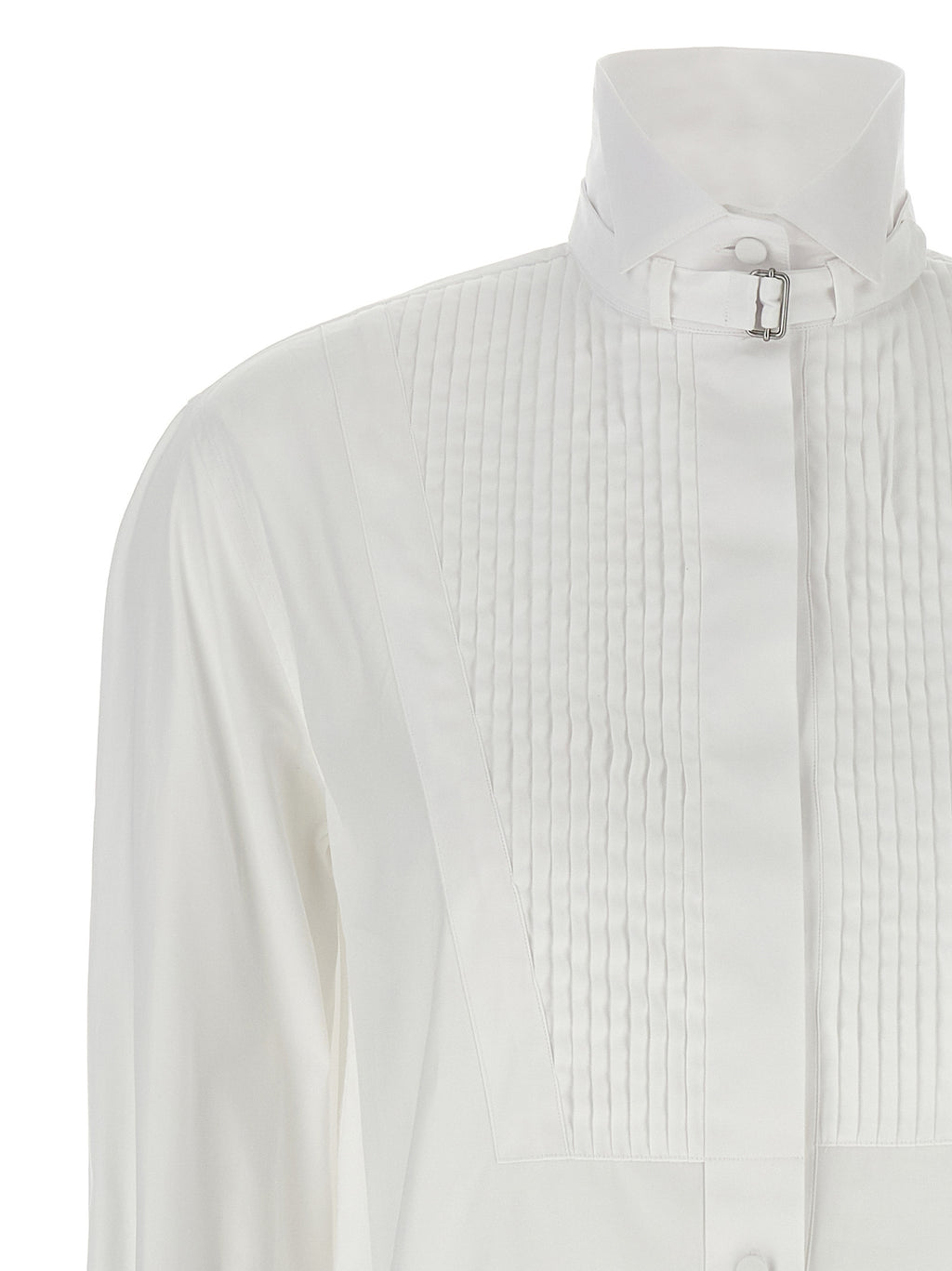 Alexander McQueen White Cotton Blouse