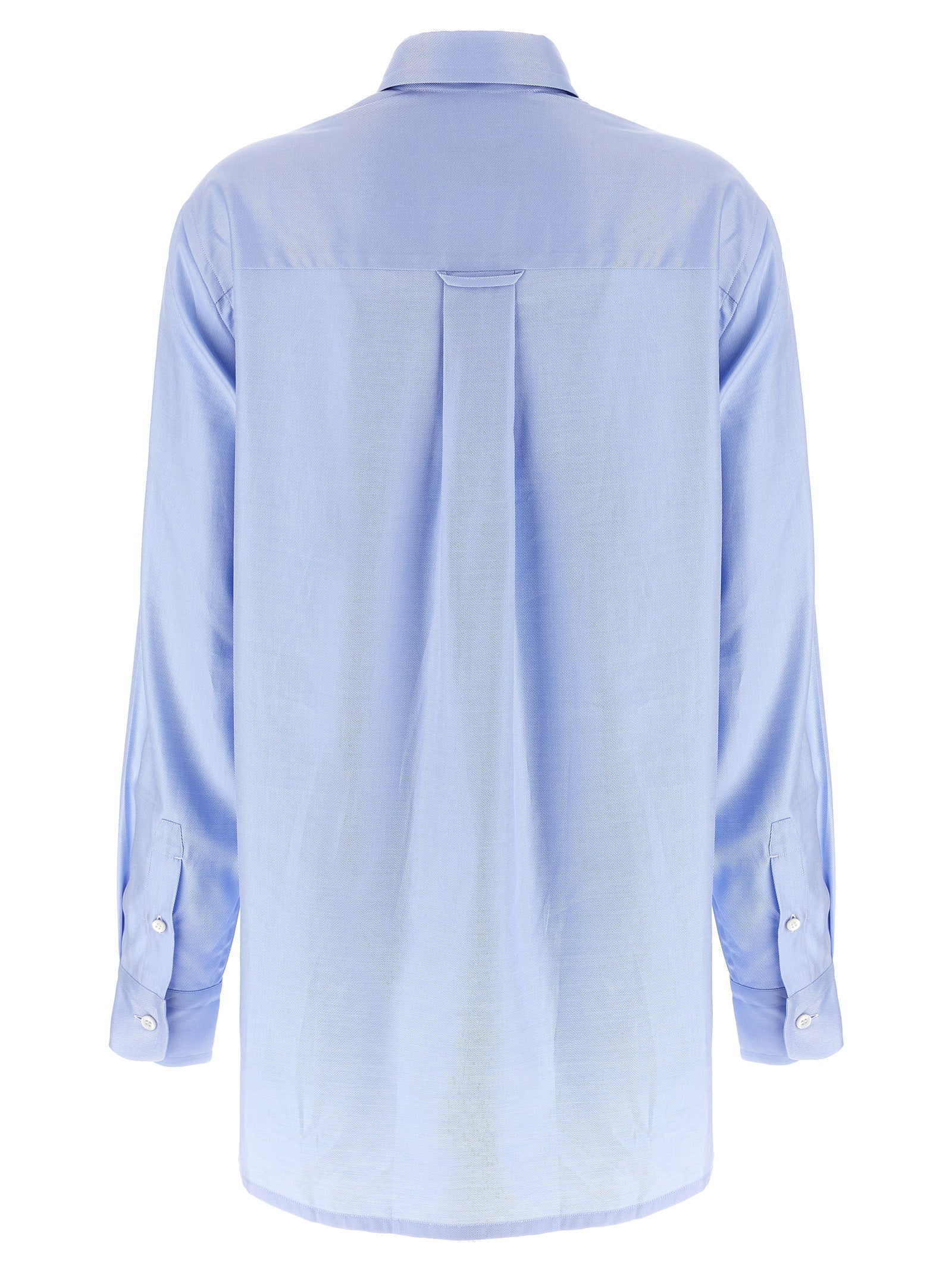 Blue Cotton Blouse