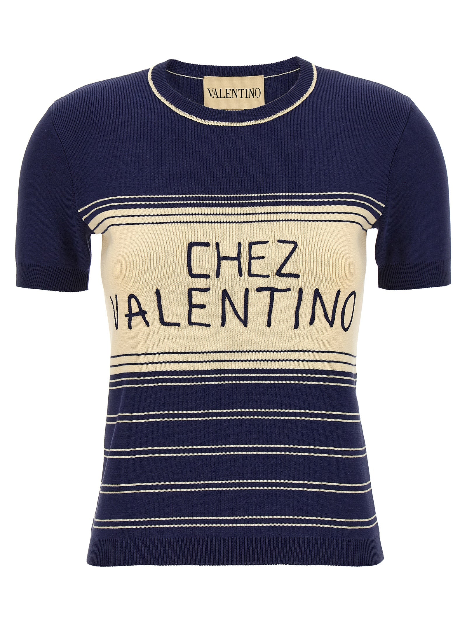 Blue Cotton T-Shirt