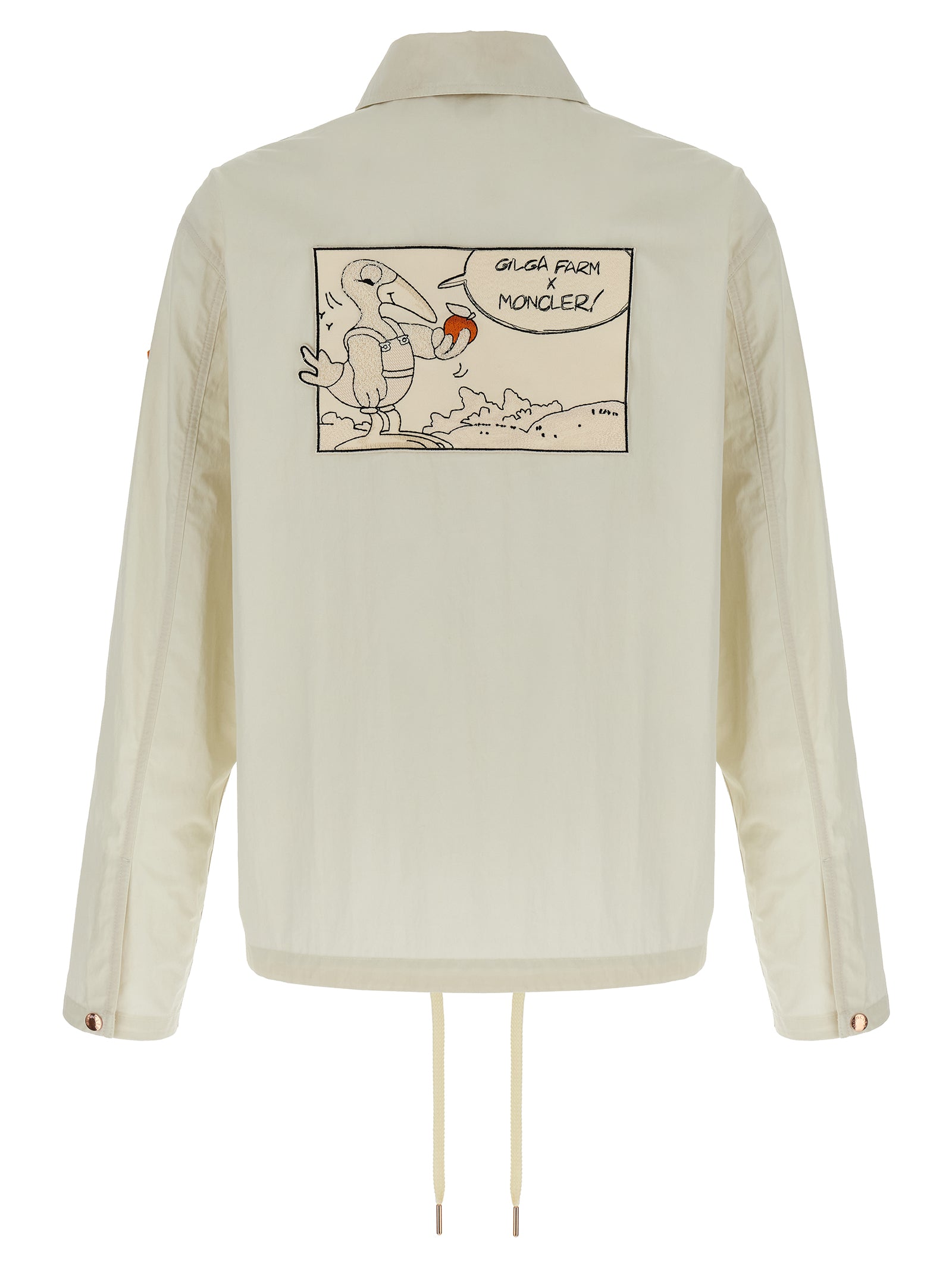 MONCLER GENIUS White Cotton Jacket