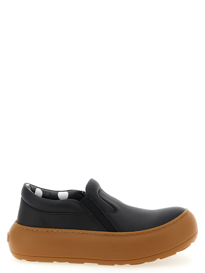 Moschino tykke sneakers i sort skinn