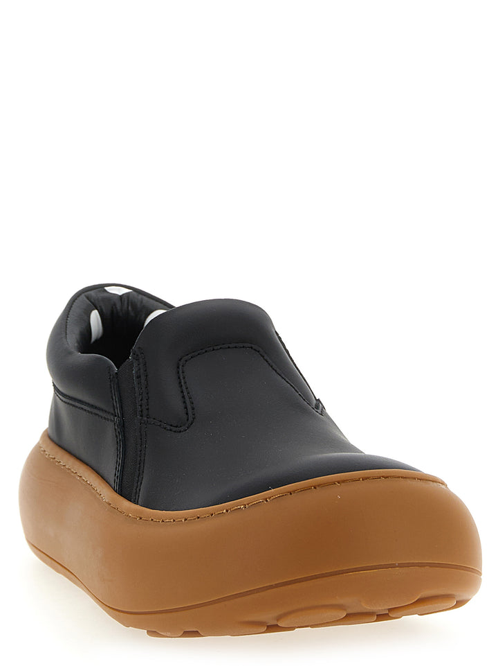 Moschino tykke sneakers i sort skinn