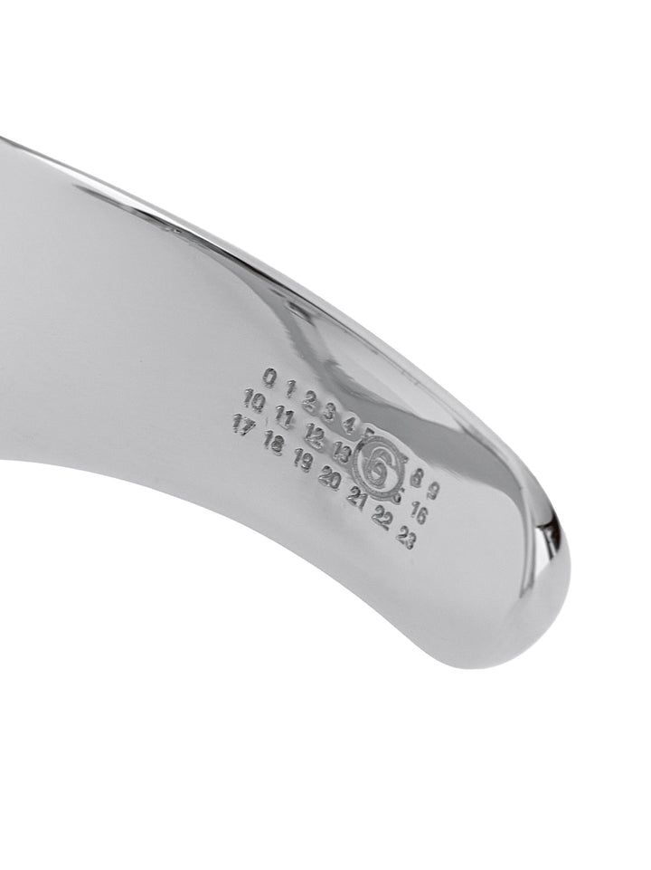 MM6 Maison Margiela Armbånd i sølvfarget messing