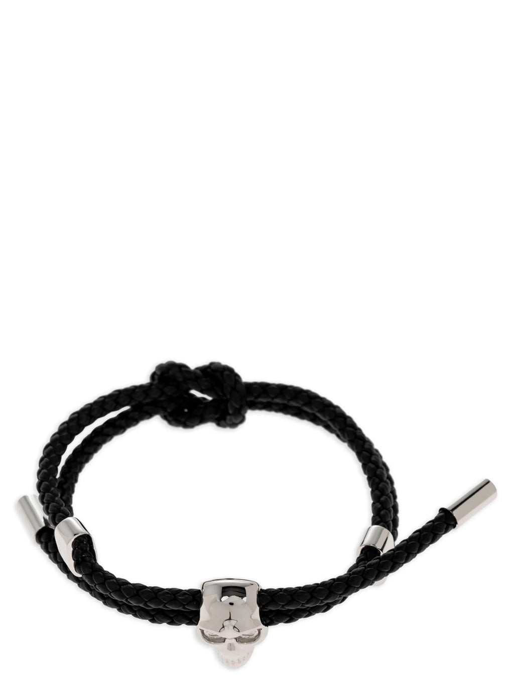 Alexander McQueen Black Calfskin Bracelet