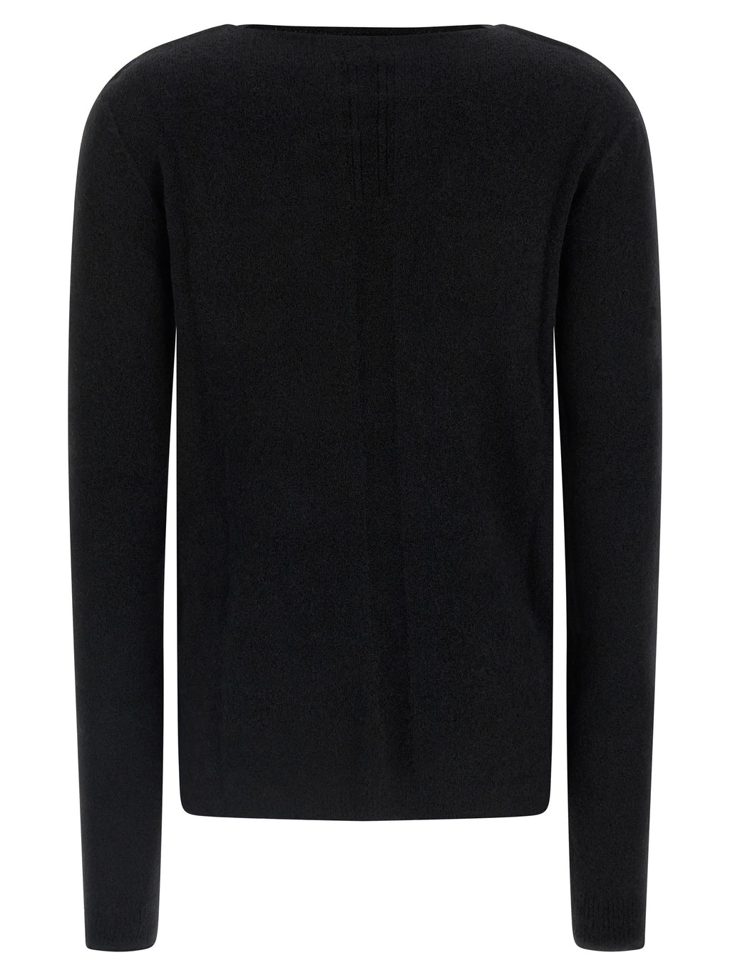 Rick Owens Black Wool Cardigan