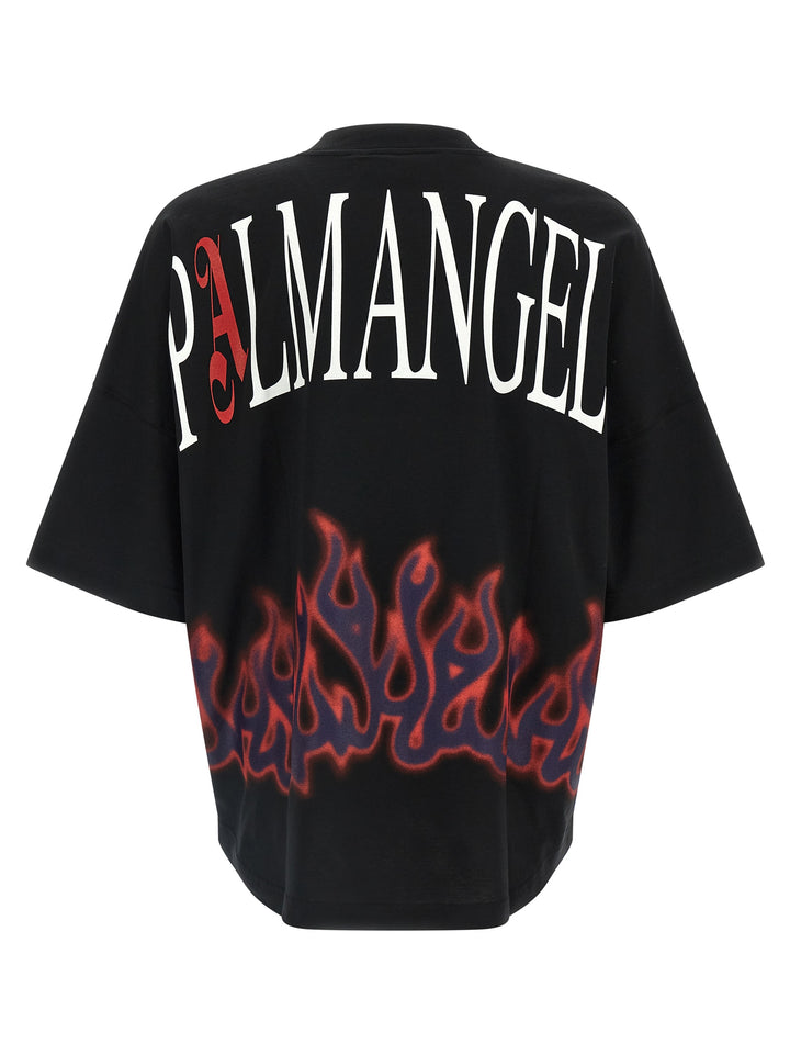 Palm Angels svart bomulls-T-skjorte