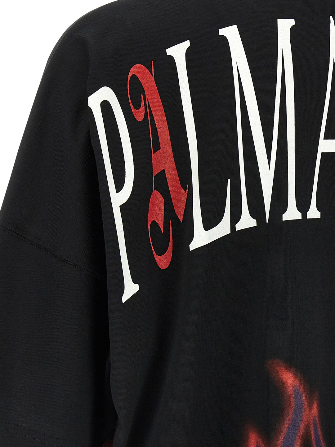 Palm Angels svart bomulls-T-skjorte