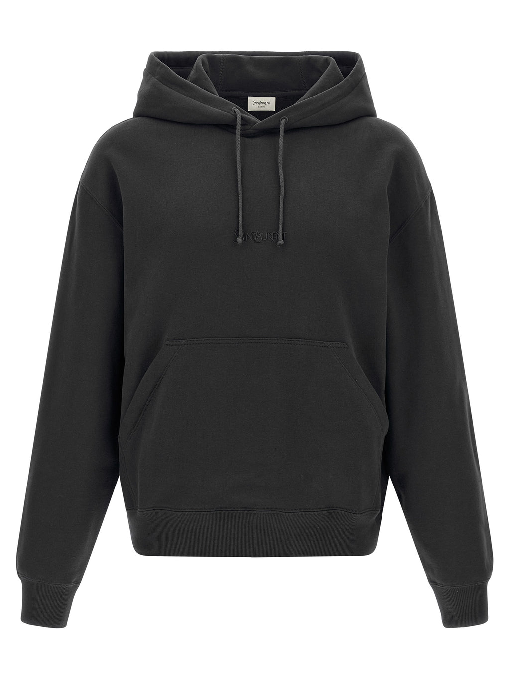 Saint Laurent Gray Cotton Sweatshirt