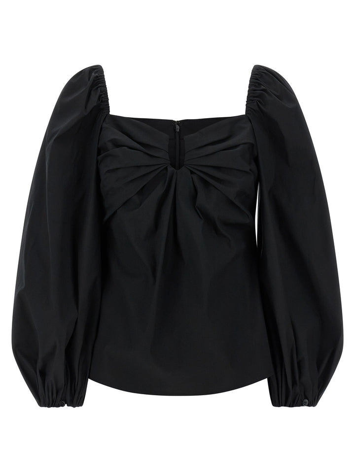 Carolina Herrera svarte bomullstanktopper