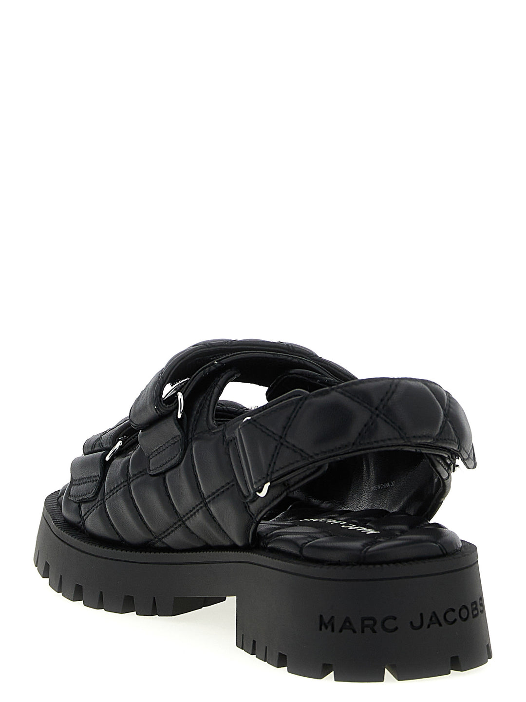 Marc Jacobs sorte pumps i lammeskinn med mellomhøy hæl