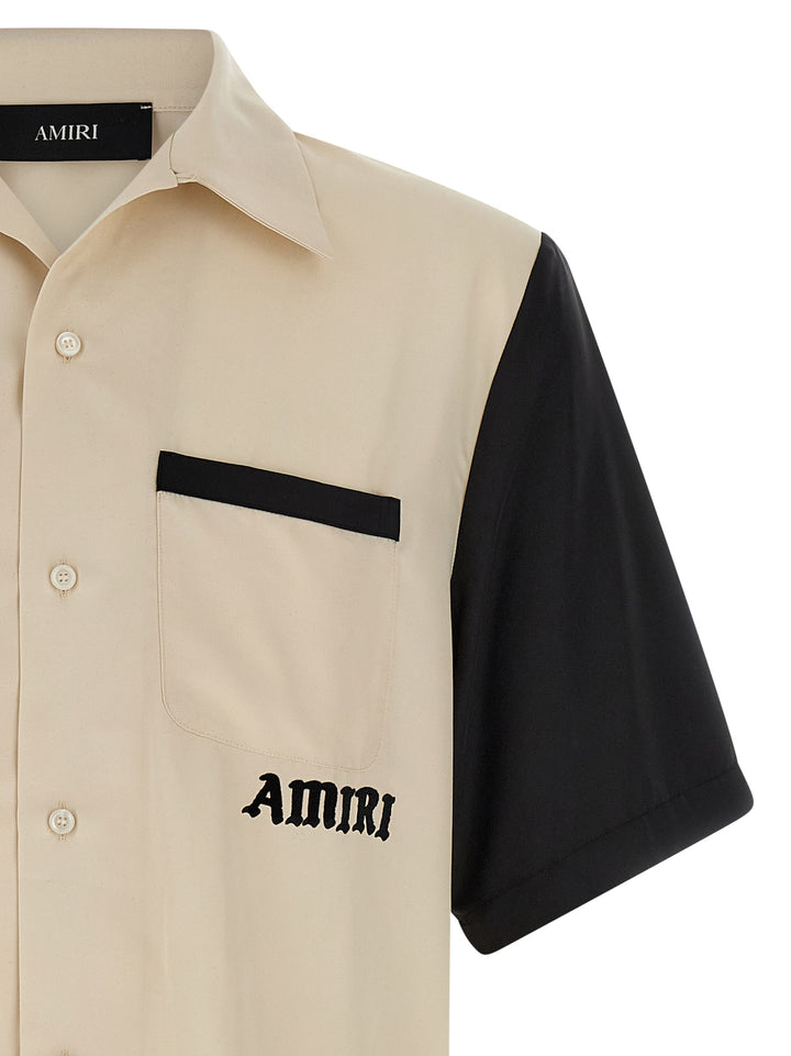 Amiri Bluse i Modal med Flerfargemønster