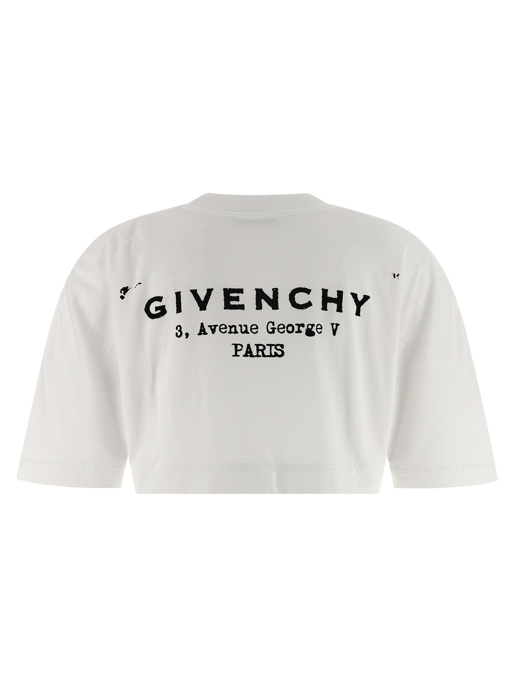 Givenchy White Cotton T-Shirt