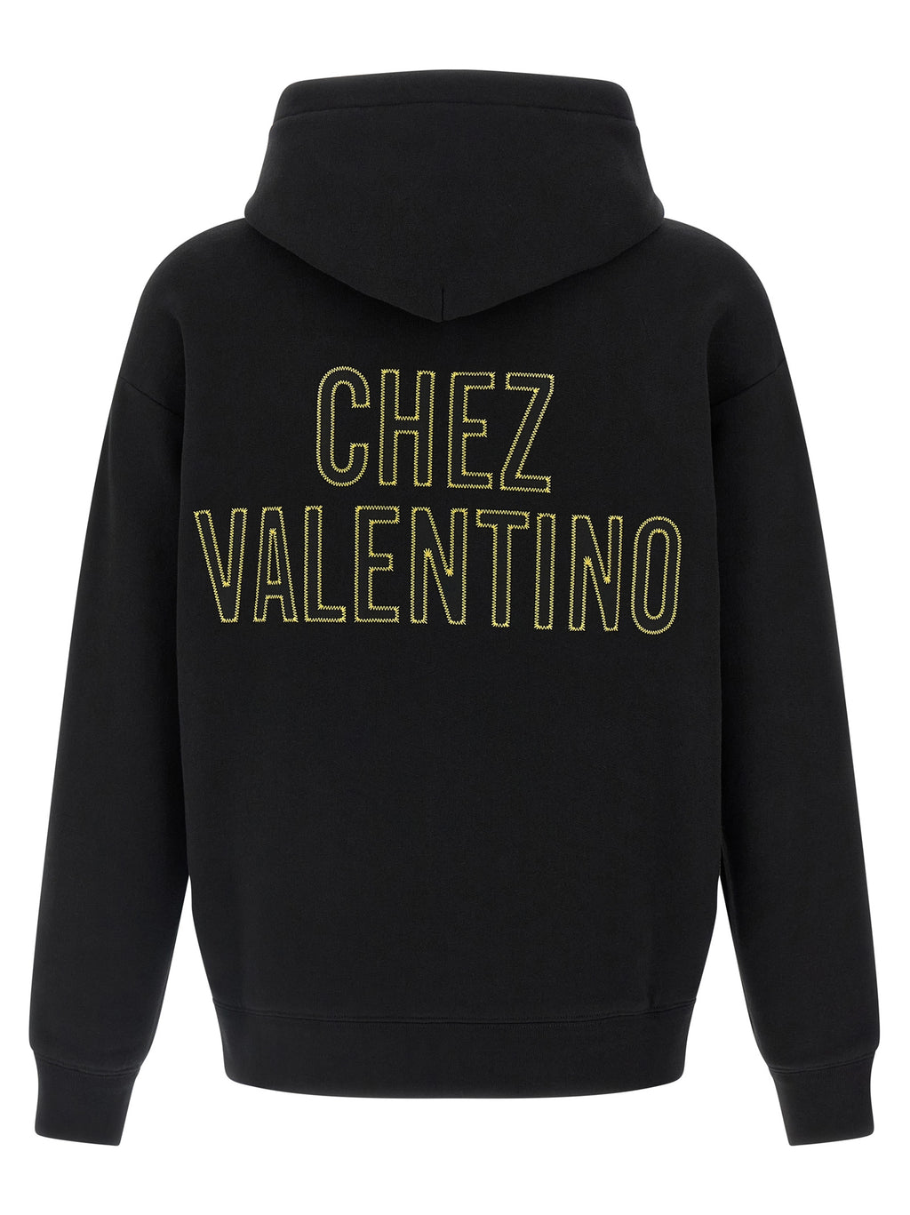 Valentino Garavani Black Cotton Sweatshirt