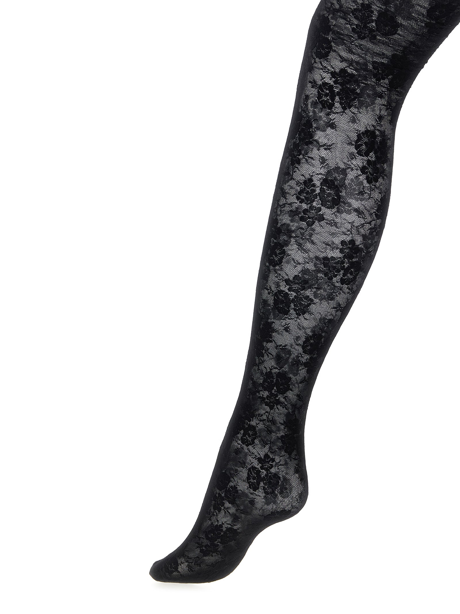 Black Polyamide Socks