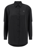 MONCLER GENIUS Black Polyester Blouse