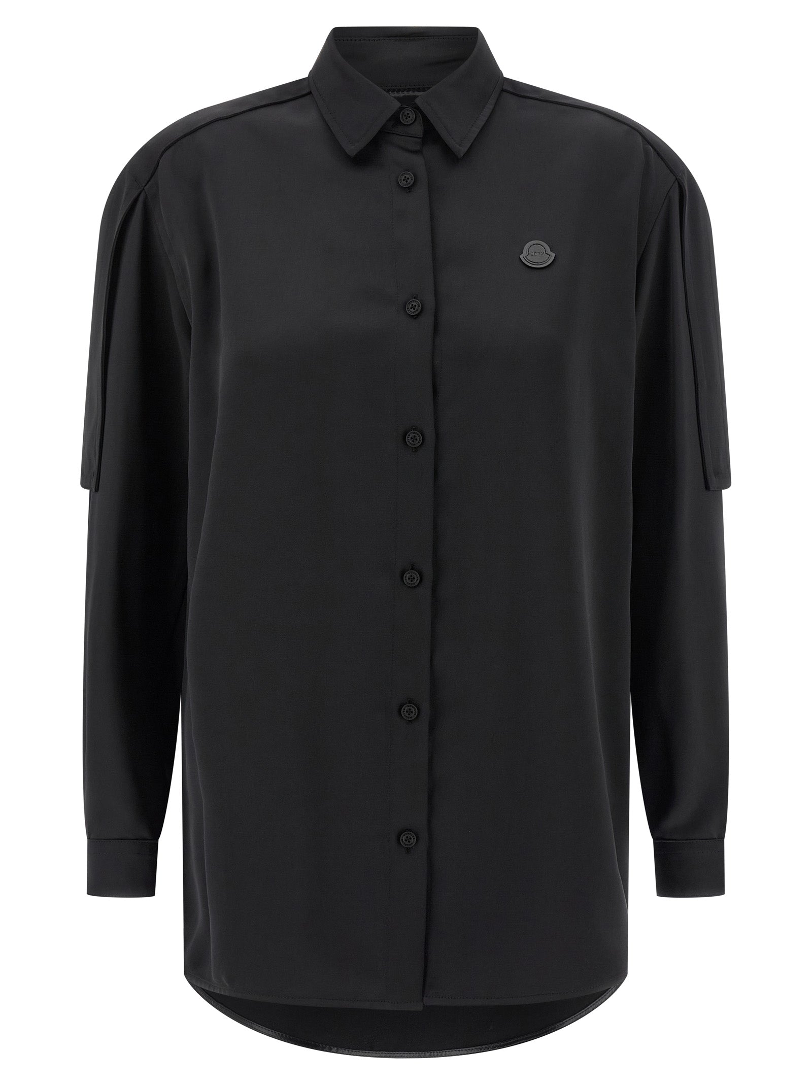 Black Polyester Blouse