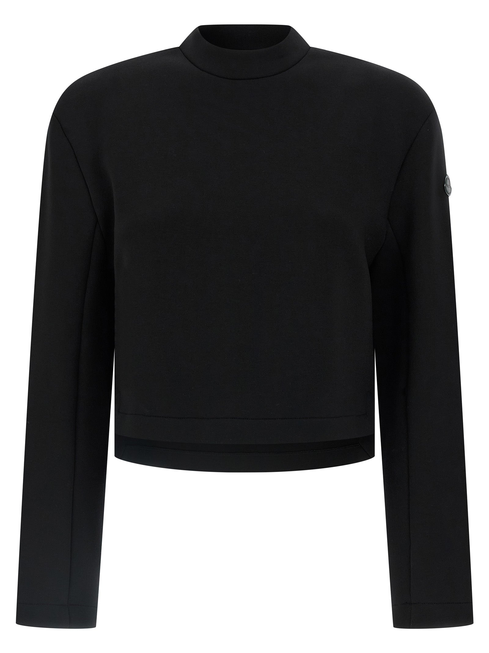Black Viscose Sweatshirt