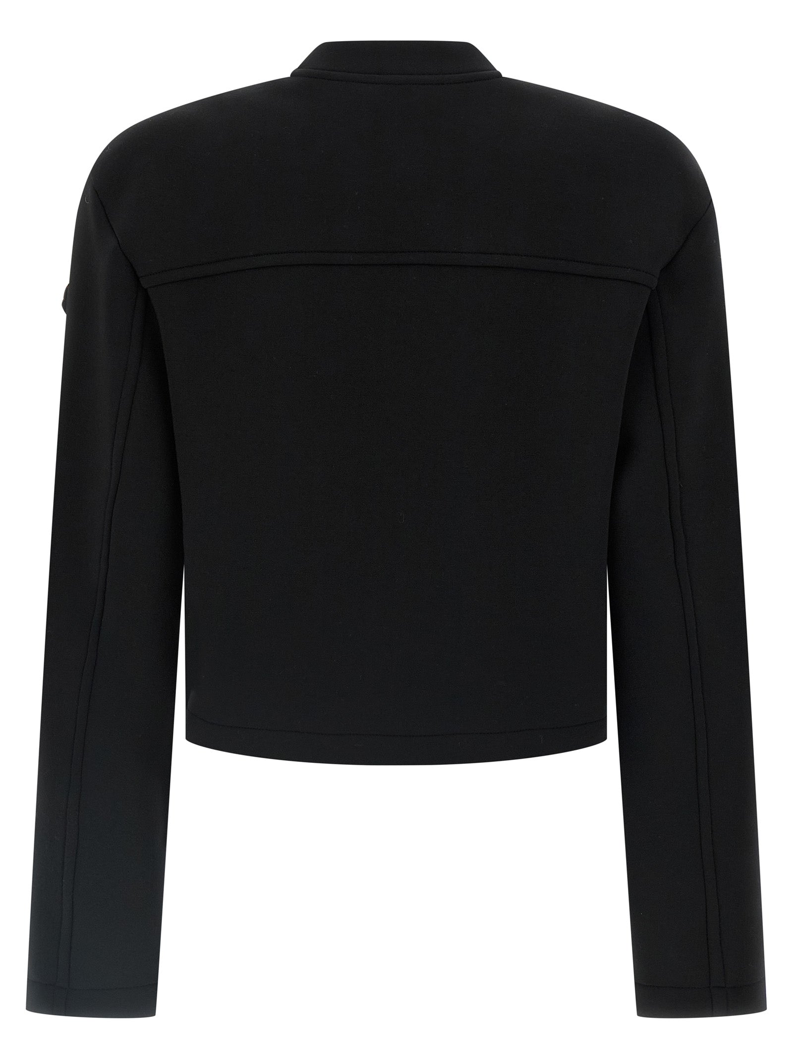 Black Viscose Sweatshirt