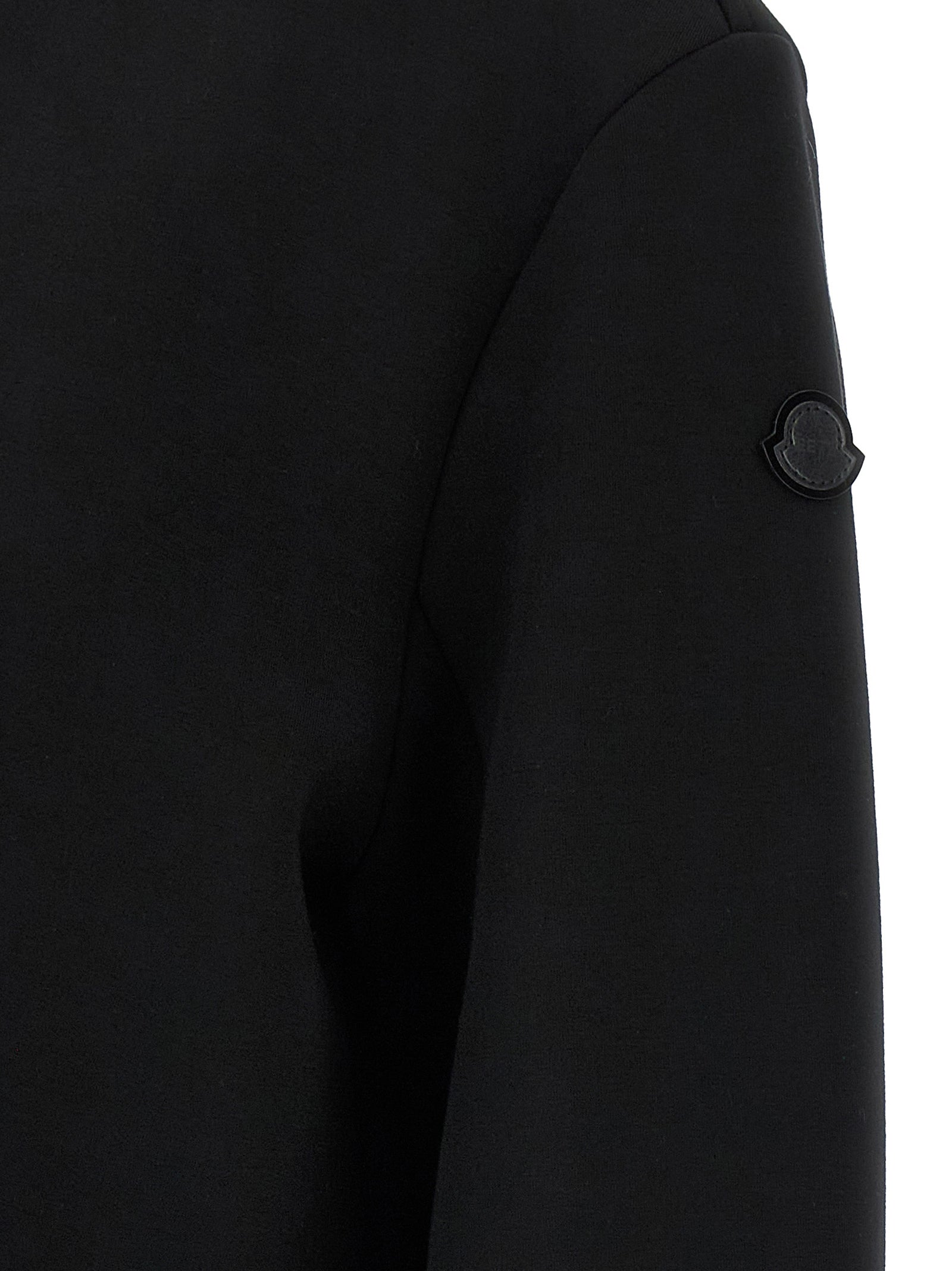 Black Viscose Sweatshirt