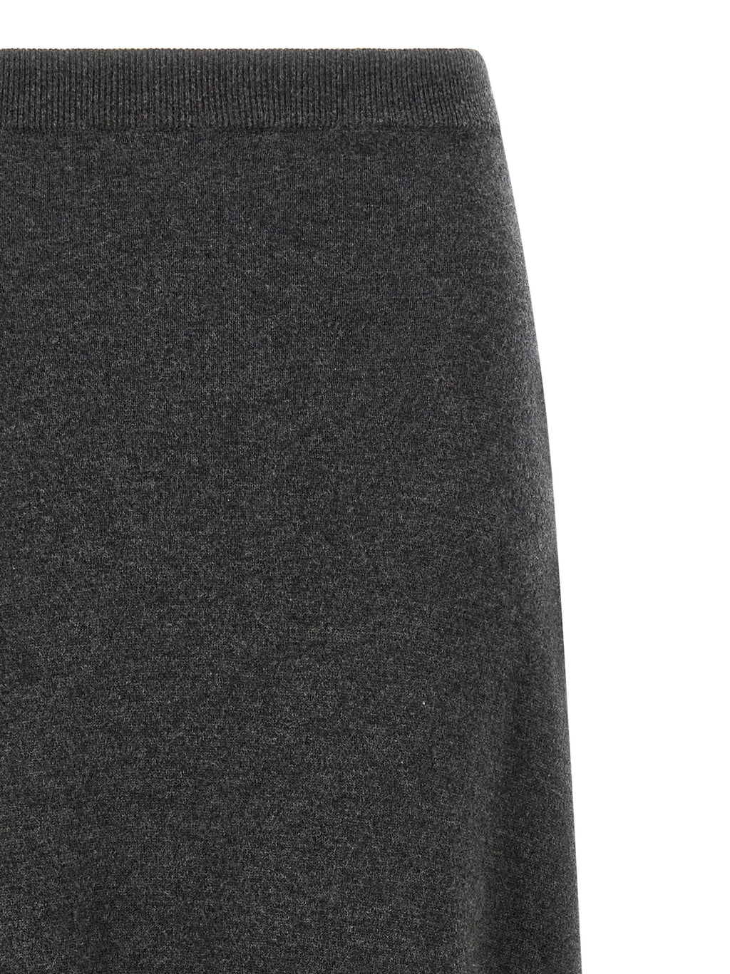 Balenciaga Gray Wool Mini Skirt