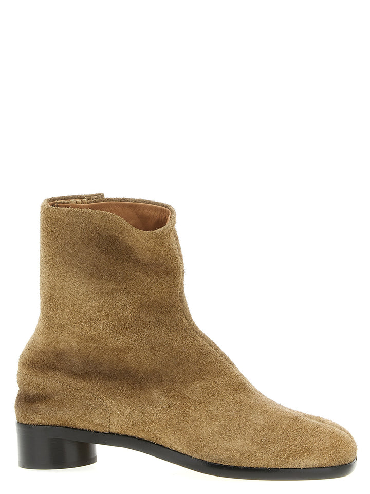 Maison Margiela Ankelstøvletter i Beige Kalveskinn